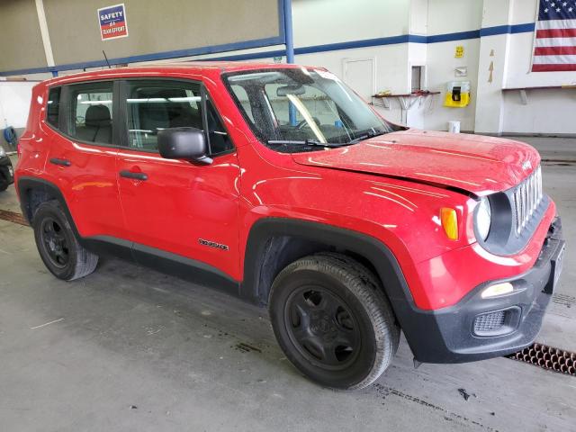 ZACCJBAT0FPB62883 - 2015 JEEP RENEGADE SPORT RED photo 4