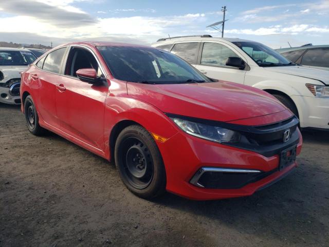 2HGFC2F60LH567416 - 2020 HONDA CIVIC LX RED photo 4