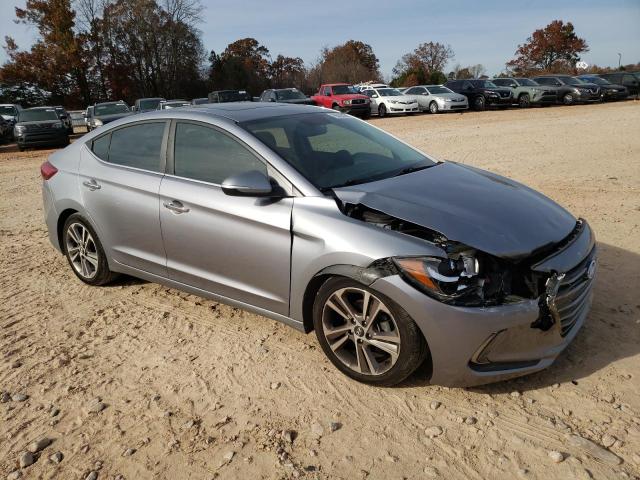 5NPD84LF3HH007119 - 2017 HYUNDAI ELANTRA SE GRAY photo 4