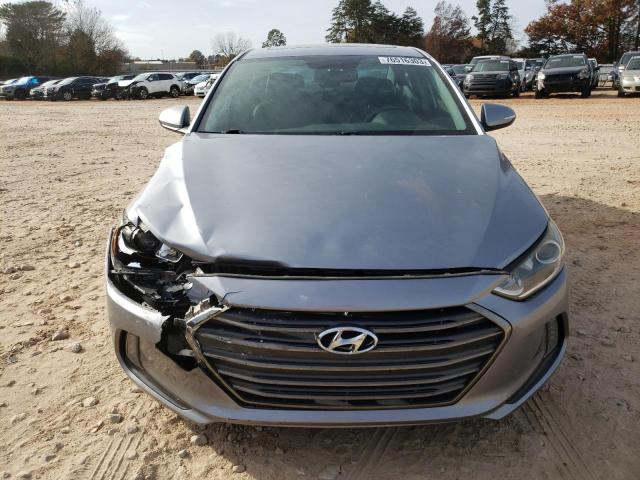 5NPD84LF3HH007119 - 2017 HYUNDAI ELANTRA SE GRAY photo 5