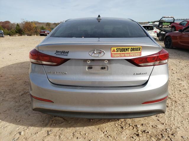 5NPD84LF3HH007119 - 2017 HYUNDAI ELANTRA SE GRAY photo 6