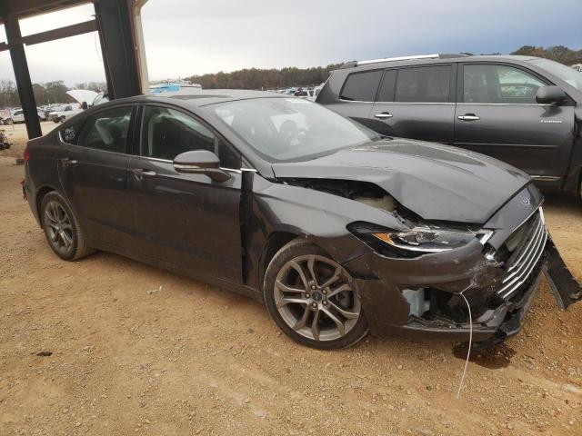 3FA6P0CD2LR130229 - 2020 FORD FUSION SEL BLACK photo 4