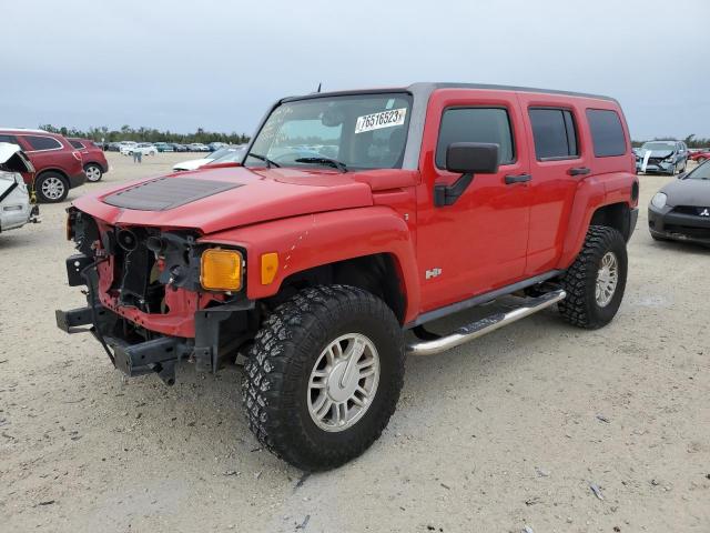 5GTEN33E188231365 - 2008 HUMMER H3 ADVENTURE RED photo 1