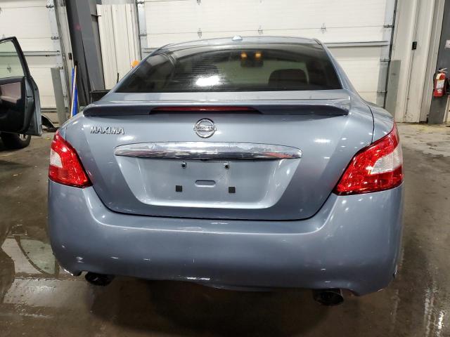 1N4AA5AP4AC817634 - 2010 NISSAN MAXIMA S BLUE photo 6