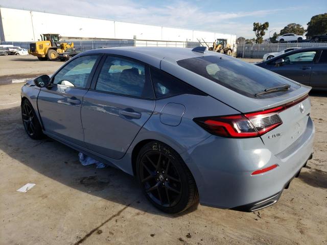 19XFL2H89NE018843 - 2022 HONDA CIVIC SPORT ნაცრისფერი ფოტო 2