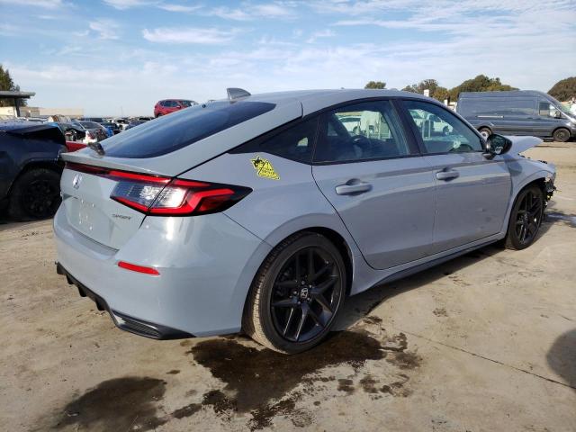 19XFL2H89NE018843 - 2022 HONDA CIVIC SPORT ნაცრისფერი ფოტო 3