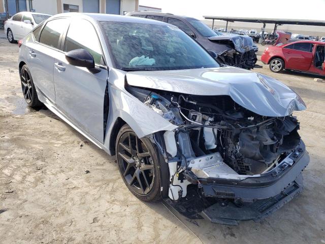 19XFL2H89NE018843 - 2022 HONDA CIVIC SPORT ნაცრისფერი ფოტო 4