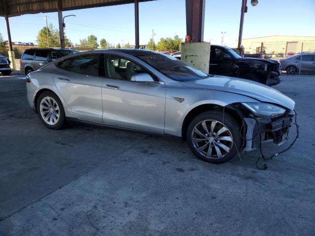 5YJSA1DNXDFP04134 - 2013 TESLA MODEL S SILVER photo 4