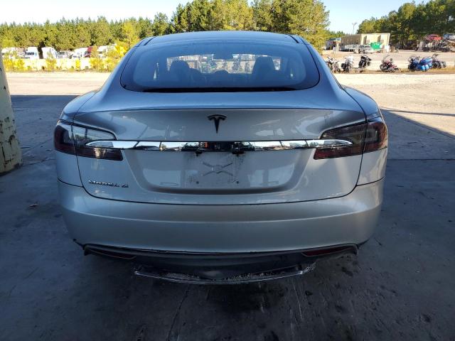 5YJSA1DNXDFP04134 - 2013 TESLA MODEL S SILVER photo 6