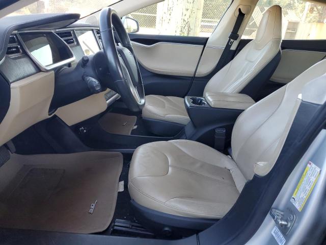 5YJSA1DNXDFP04134 - 2013 TESLA MODEL S SILVER photo 7