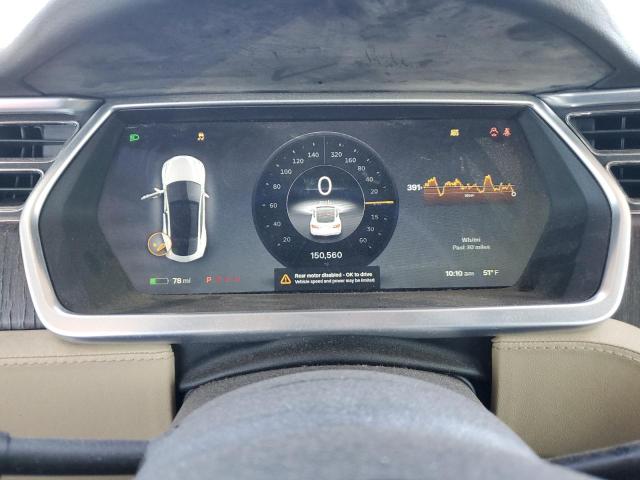 5YJSA1DNXDFP04134 - 2013 TESLA MODEL S SILVER photo 9