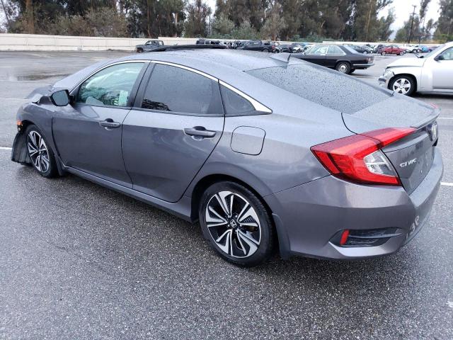 2HGFC1F3XGH632486 - 2016 HONDA CIVIC EX GRAY photo 2