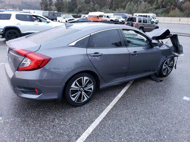 2HGFC1F3XGH632486 - 2016 HONDA CIVIC EX GRAY photo 3