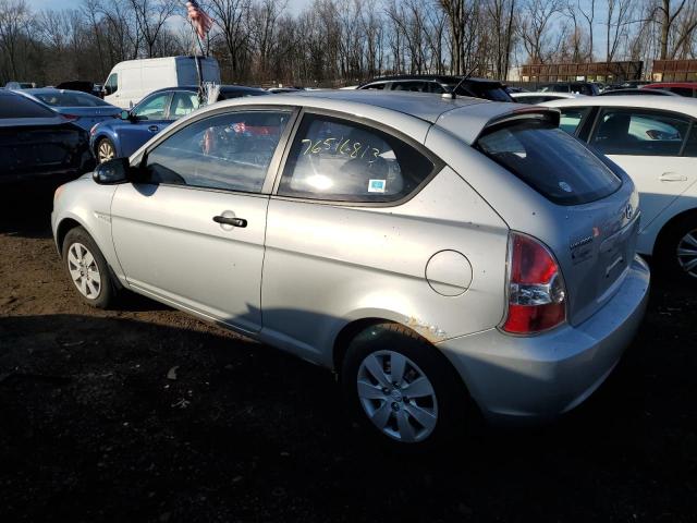 KMHCM36C08U074913 - 2008 HYUNDAI ACCENT GS GRAY photo 2