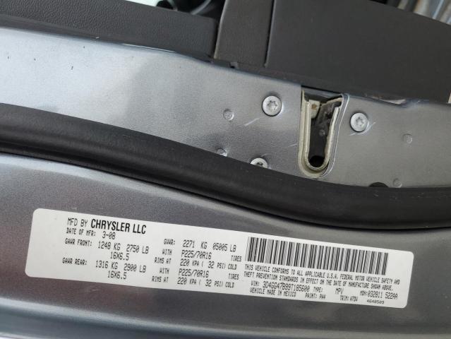 3D4GG47B99T185600 - 2009 DODGE JOURNEY SE GRAY photo 13