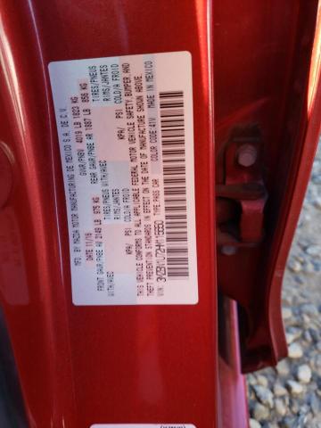 3MZBN1U72HM115650 - 2017 MAZDA 3 SPORT RED photo 12