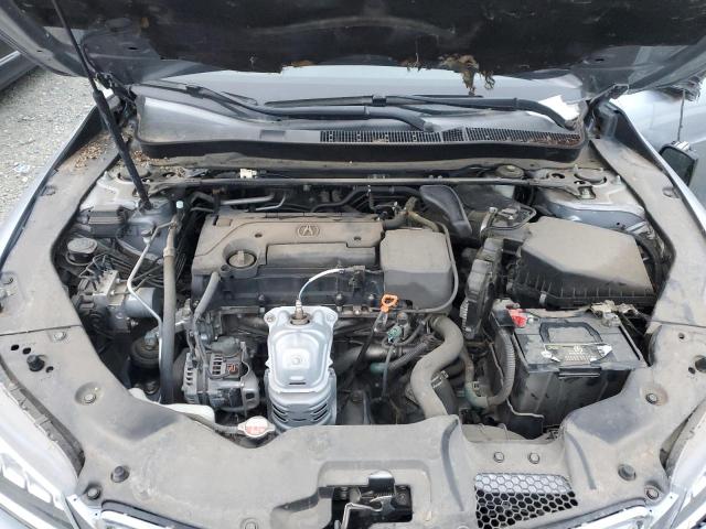 19UUB1F54FA025427 - 2015 ACURA TLX TECH ვერცხლისფერი ფოტო 11