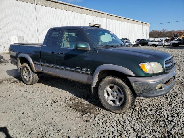 5TBBT48122S307358 - 2002 TOYOTA TUNDRA ACCESS CAB LIMITED GREEN photo 4