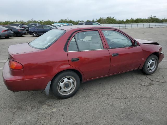 2T1BR12E7YC330121 - 2000 TOYOTA COROLLA VE BURGUNDY photo 3