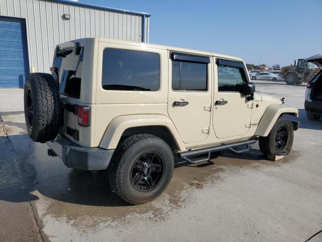 1J4BA5H12BL572750 - 2011 JEEP WRANGLER U SAHARA TAN photo 3