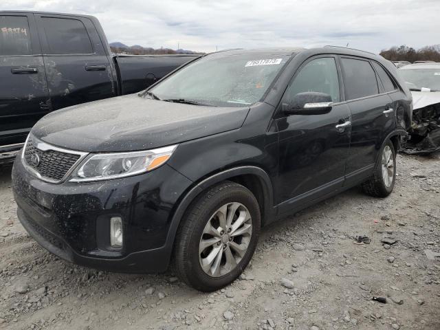 5XYKU4A70FG644181 - 2015 KIA SORENTO EX BLACK photo 1