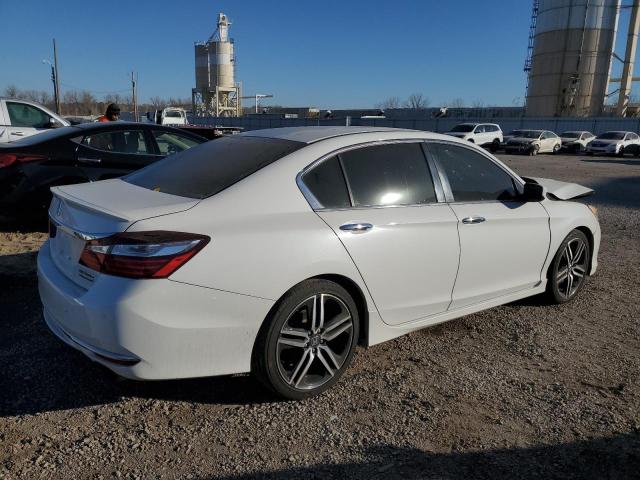 1HGCR2F17HA294924 - 2017 HONDA ACCORD SPORT SPECIAL EDITION WHITE photo 3