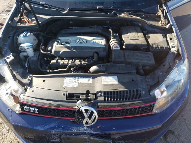 WVWHD7AJ5CW163414 - 2012 VOLKSWAGEN GTI BLUE photo 11