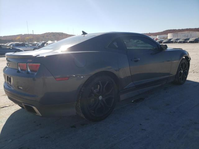 2G1FK1EJ9B9110266 - 2011 CHEVROLET CAMARO 2SS GRAY photo 3