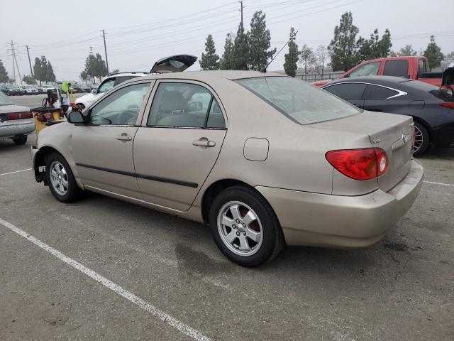 1NXBR32E24Z207377 - 2004 TOYOTA COROLLA CE TAN photo 2