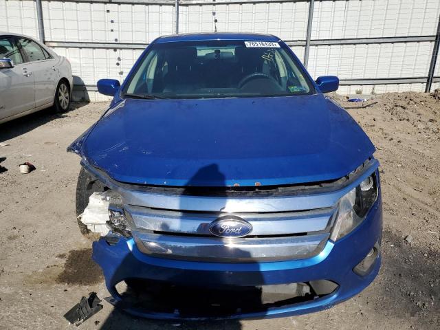 3FAHP0HA3BR188999 - 2011 FORD FUSION SE BLUE photo 5