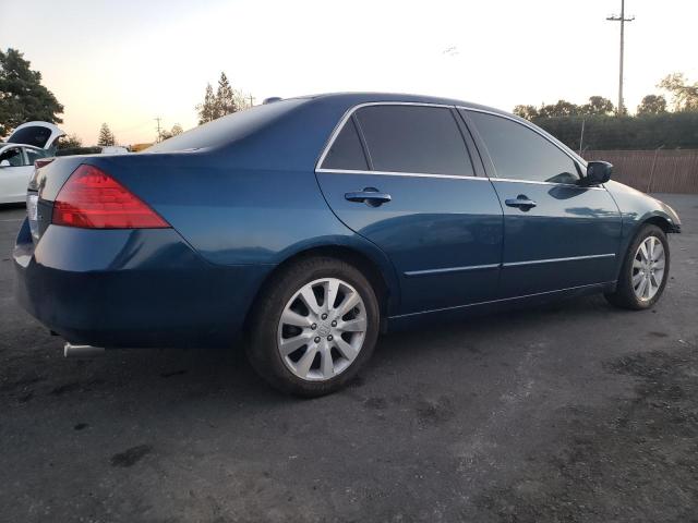 1HGCM66526A009942 - 2006 HONDA ACCORD EX BLUE photo 3