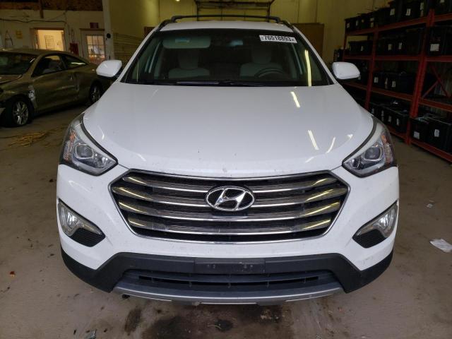 KM8SMDHF8FU108750 - 2015 HYUNDAI SANTA FE GLS WHITE photo 5