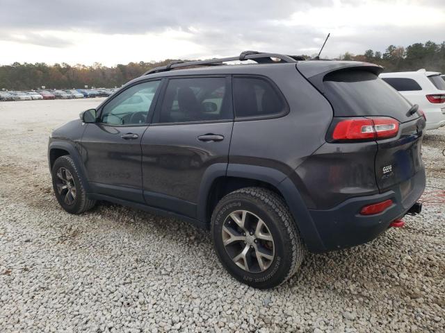 1C4PJMBS7EW298083 - 2014 JEEP CHEROKEE TRAILHAWK GRAY photo 2