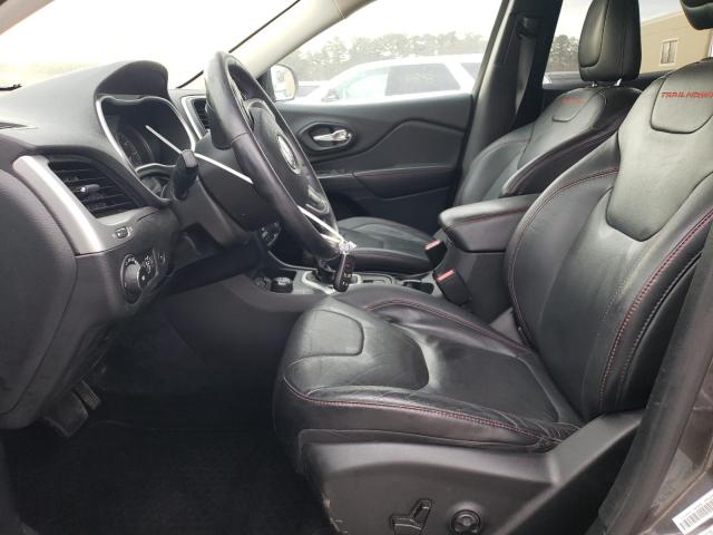 1C4PJMBS7EW298083 - 2014 JEEP CHEROKEE TRAILHAWK GRAY photo 7
