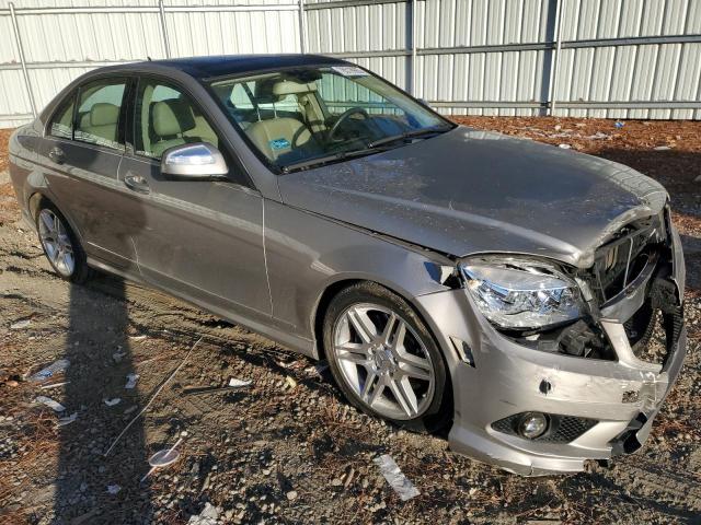 WDDGF56X09R064780 - 2009 MERCEDES-BENZ C 350 CREAM photo 4