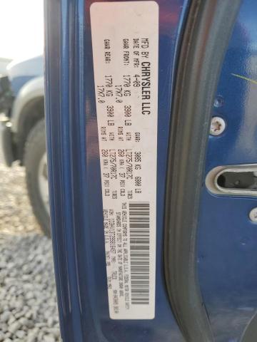 1D3HV13T29S816457 - 2009 DODGE RAM 1500 BLUE photo 12