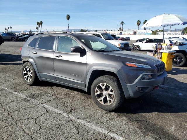 1C4PJMBS4FW510908 - 2015 JEEP CHEROKEE TRAILHAWK GRAY photo 4