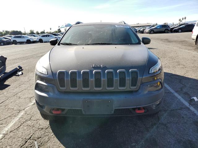 1C4PJMBS4FW510908 - 2015 JEEP CHEROKEE TRAILHAWK GRAY photo 5
