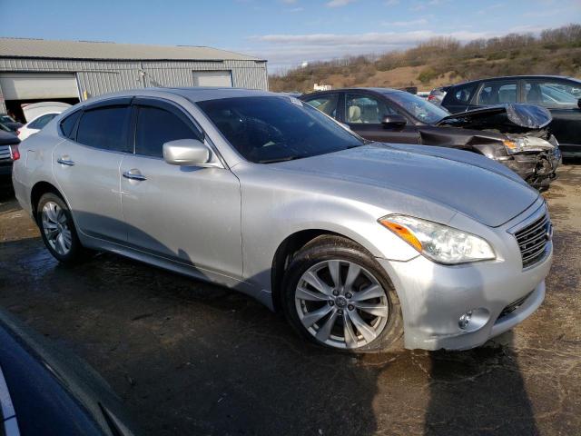 JN1BY1AR5BM375627 - 2011 INFINITI M37 X SILVER photo 4