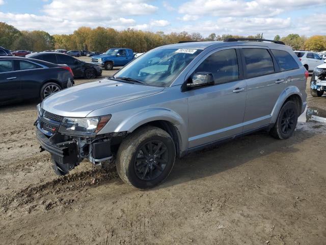 3C4PDCBB4KT863277 - 2019 DODGE JOURNEY SE SILVER photo 1