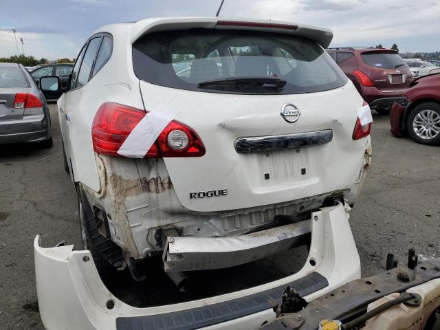 JN8AS5MTXDW534002 - 2013 NISSAN ROGUE S WHITE photo 6