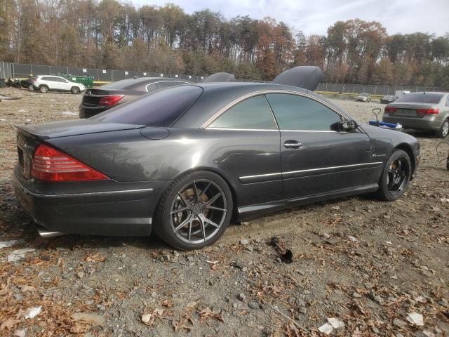 WDBPJ74J04A039838 - 2004 MERCEDES-BENZ CL 55 AMG GRAY photo 3