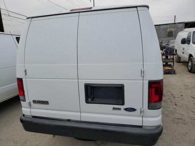 1FTNE24W79DA12010 - 2009 FORD ECONOLINE E250 VAN WHITE photo 6