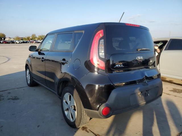 KNDJN2A25E7047198 - 2014 KIA SOUL BLACK photo 2