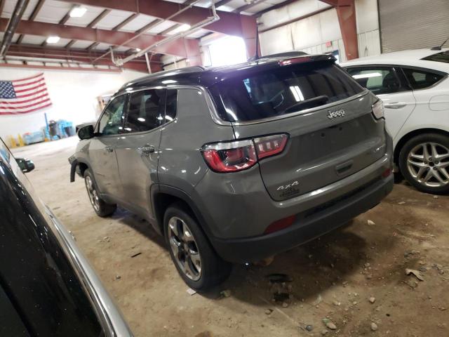3C4NJDCB7LT208682 - 2020 JEEP COMPASS LIMITED GRAY photo 2