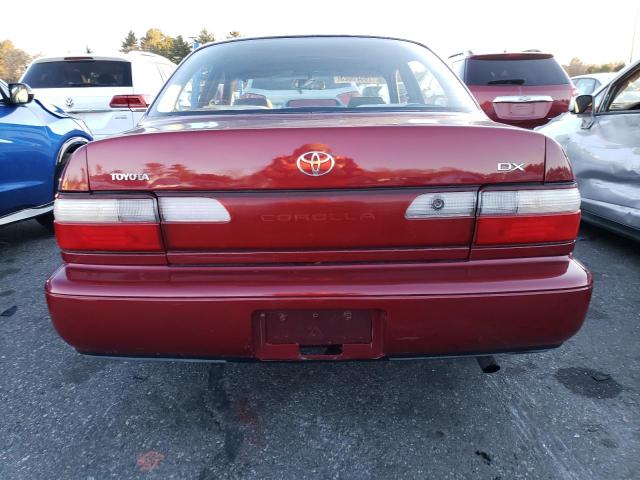 2T1BB02E8TC170144 - 1996 TOYOTA COROLLA DX RED photo 6