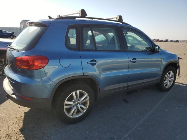 WVGAV7AX5HK028771 - 2017 VOLKSWAGEN TIGUAN S BLUE photo 3