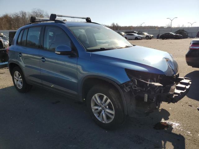 WVGAV7AX5HK028771 - 2017 VOLKSWAGEN TIGUAN S BLUE photo 4