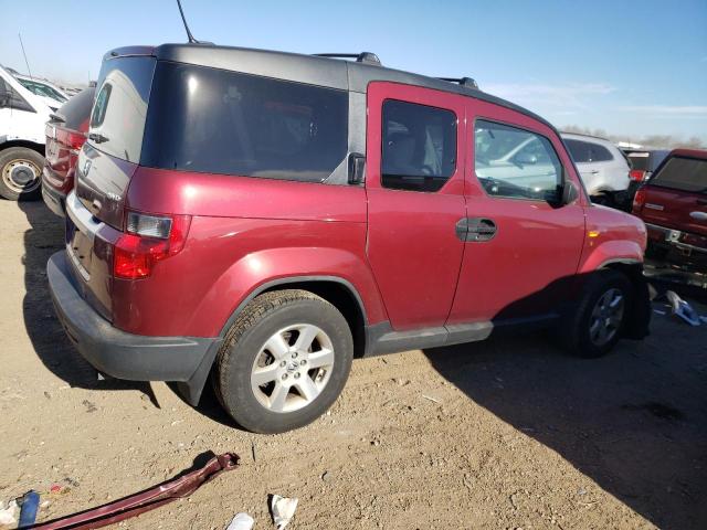 5J6YH2H72BL000134 - 2011 HONDA ELEMENT EX RED photo 3