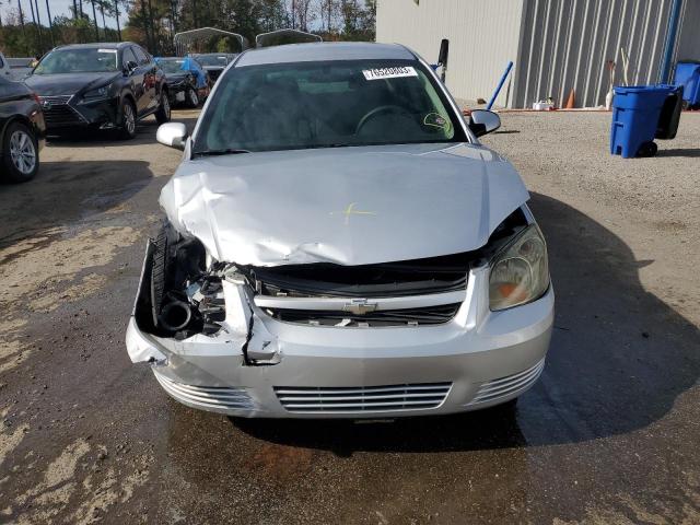 1G1AT58H897147828 - 2009 CHEVROLET COBALT LT SILVER photo 5